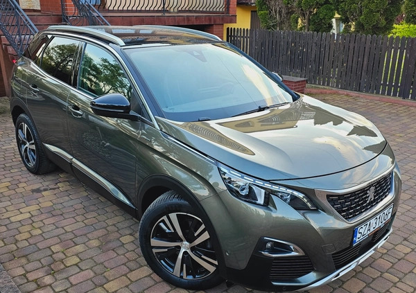 Peugeot 3008 cena 84900 przebieg: 168000, rok produkcji 2018 z Poręba małe 631